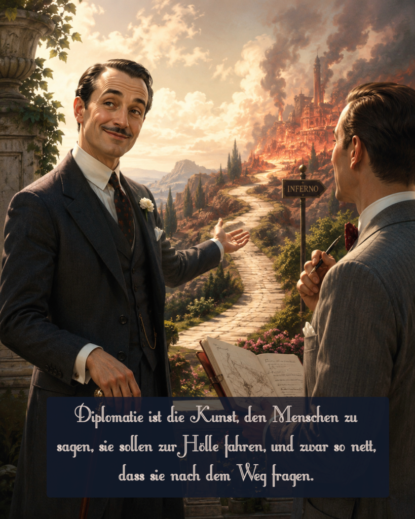 Aphorismus Diplomaite